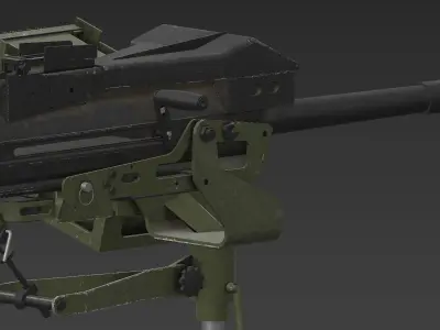 MK 19 Low-poly 3D model