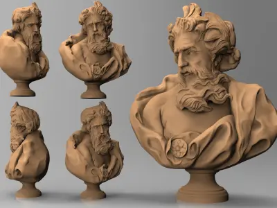 Zeus of Otricoli model 3D model