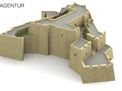 Castillo del Morro - 3D Building Models 3D model