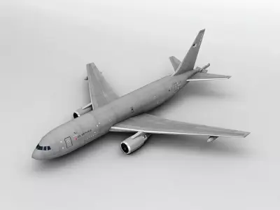 Boeing KC46A Pegasus Military Aircraft LOW Low-poly 3D model
