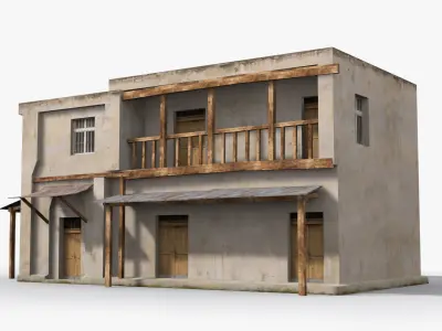 Arab xx21 Low-poly 3D model