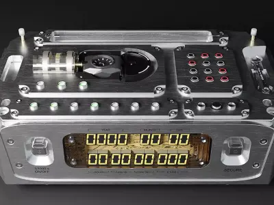 Atomic Clock 3D model