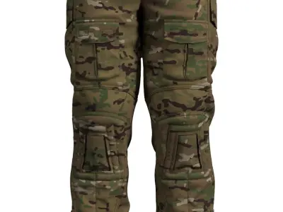 Crye Precision Gen3 Combat Pants - Marvelous Designer 3D model