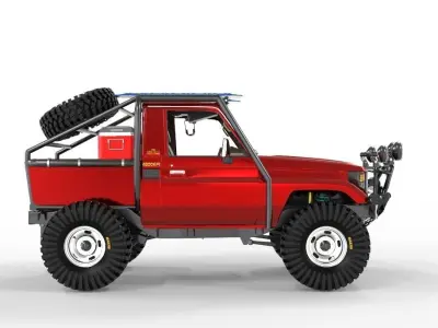 Generic Land Cruiser S70 2001 Rally Xtreme Edition  3D model