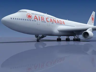 Air Canada Boeing 3D model