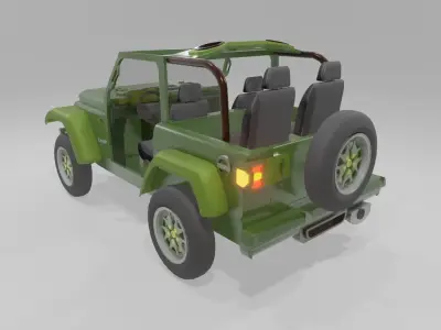 Jeep Wrangler 3D model