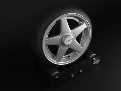 Azev type A Low-poly 3D model