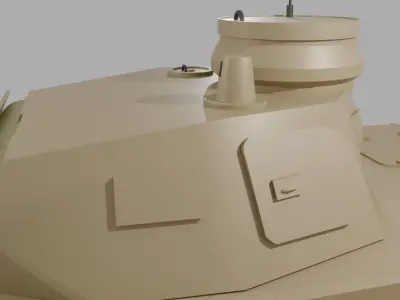 German Panzerkampfwagen III african campaign Free 3D model