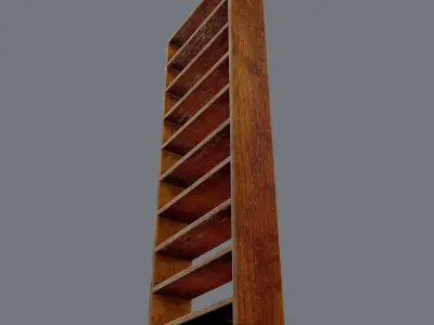 Shelves Stand Free low-poly 3D model
