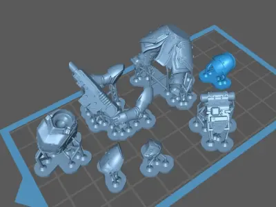 Black Knights - Crusader Squad 3D print model