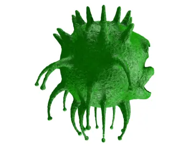 One-eyed tadpole model 3D model