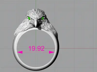EAGLE RING 3D model
