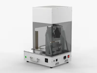 Automatic Battery Foam Pressing Machine 3D model