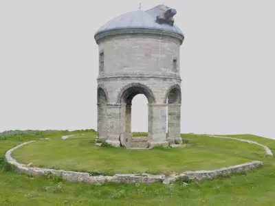 Ultra Realistic Windmill Building Scan 8K 3D model