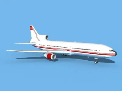 Lockheed L-1011 TriStar Corporate 1 3D model