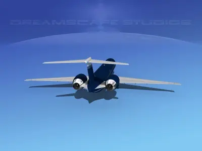 McDonnell Douglas MD83 Corporate 2 3D model