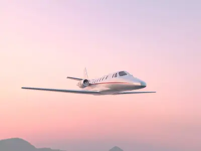 Cessna Citation XLS 3D model