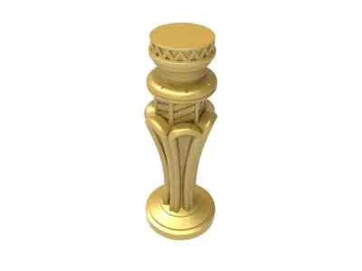 Antique Columns Aquarium Decor ver 2 3D print model