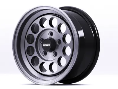 Atiwe T25 Volkswagen T3 Wheels 3D model