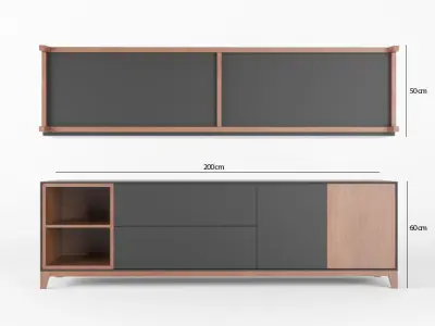 Nordic Sideboard 3D model