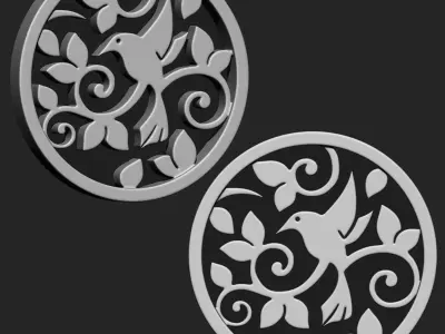 Round Window IMM Brush Pack 14 in One Vol 2 3D model