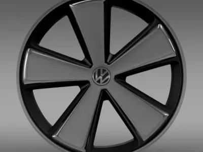 E Bugster Concept 2012 rim 3D model