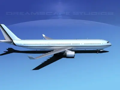 Airbus A330-300 Corporate 4 3D model