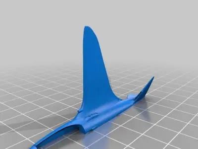 Bugatti 100P mini snap together Free 3D print model