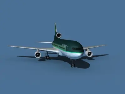 Lockheed L-1011-50 Aer Lingus 3D model
