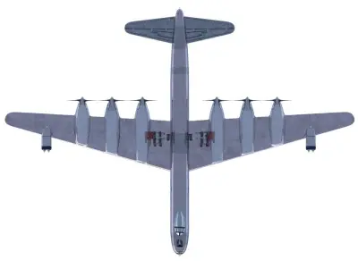 Convair B-36 Peacemaker 3D model