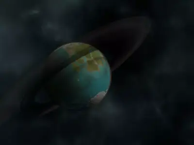 Planet Cekjratorakj w Microdisplacement Highpoly 3D model