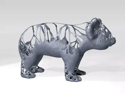 Koala Dust Voronoi 3D model