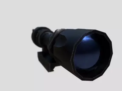 SureFire M951 Flashlight Low-poly 3D model