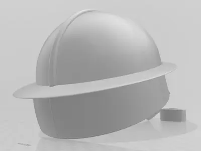 GAS MASK HELMET 3D print model