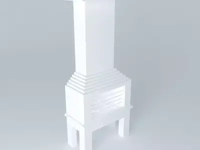 Barbecue Katia Free 3D model
