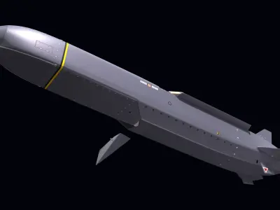 SCALP EG Missile 3D model