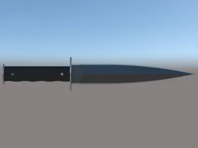 Intario ICK-Dagger-P6 Low-poly 3D model