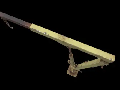 jib crane 02 3D model