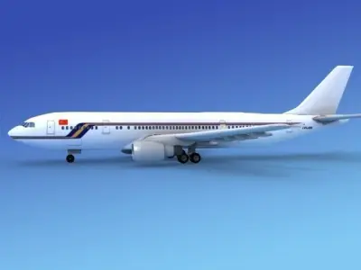 Airbus A300 Air Charter Intl 2 3D model