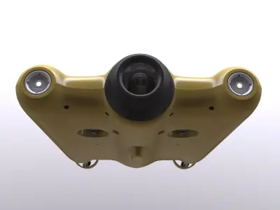 Underwater drone Low-poly 3D model