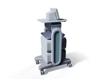 Sci-Fi Mobile Medical Cart 3D model