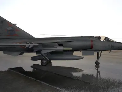 Dassault Mirage F1 3D model