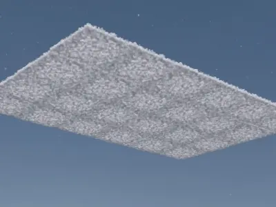Weather Stratocumulus Cloud VDB For Blender 3D model