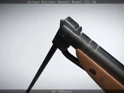 Knicker Haenel Model III-56 Free Download Free low-poly 3D model