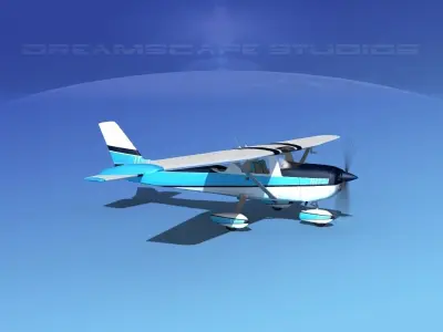 Cessna 150 Commuter V02 3D model