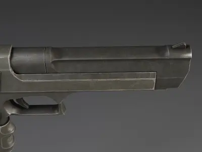 Desert Eagle Pistol 3D model
