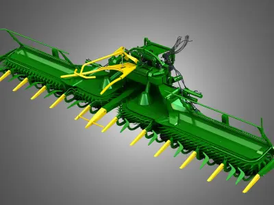 Harvester Tool 3D model