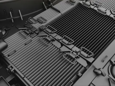 M42 Duster 40mm Self-Propelled Anti-Aircraft Gun 3D model