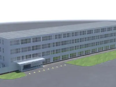 Building office v1 3D model