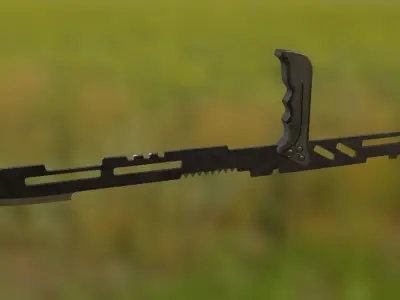 Arm Blades Low-poly 3D model